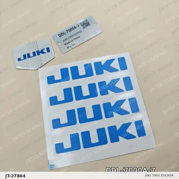 Juki 7000 Sticker — JT-27864 sewing machine spare part