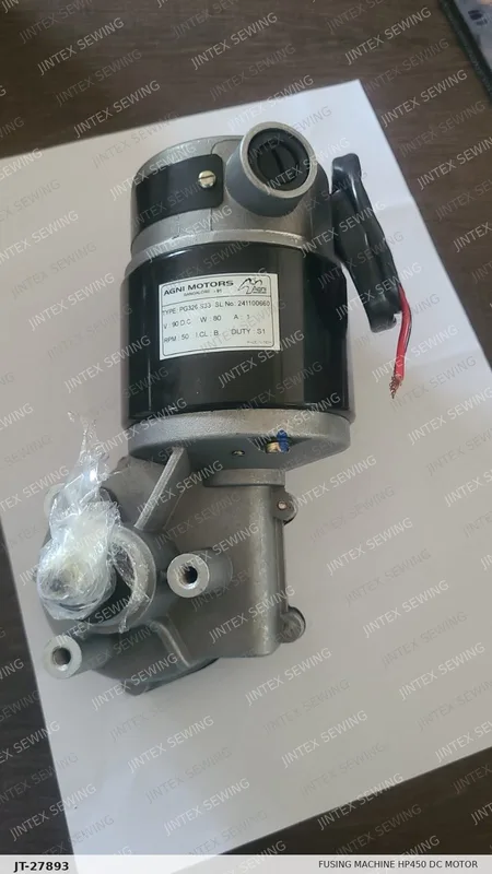 Fusing Machine HP450 DC Motor — Part No. JT-27893 sewing machine spare part, photo 2